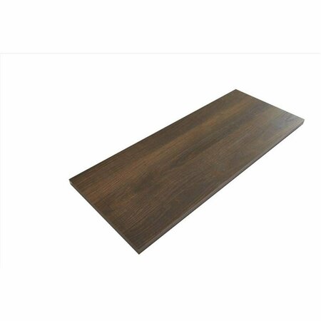 VORTEX 0.63 x 24 x 12 in. Chestnut Wood Shelf Board, 5PK VO2741432